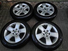 ALU kola Crateris Škoda 5x112 Octavia 2 R16 ET50 zimní