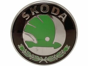 Znak ŠKODA ORIGINÁL 80 mm.Cena pouze dnes 22.2.25