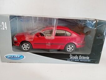 Škoda Octavia II. 1:24, červená-- REZERVACE---------------- - 1