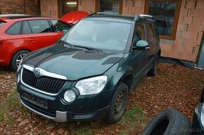 Yeti 2.0TDI 81kW 4x4 tempomat tažné loketka park senory