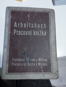 Arbeitsbuch protektorát Čechy a Morava