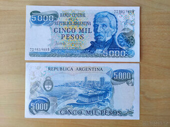 Argentina - 5 000 pesos - 1