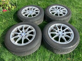 4x alu kola 5x112 "16" + pneu letní 225/55 R16