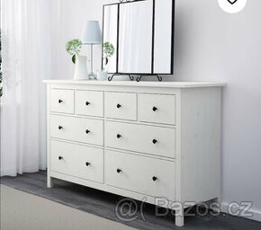 Komoda z masivního dřeva HEMNES Ikea, s 8 zásuvkami,Nová - 1