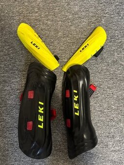 LEKI SHIN GUARD WC PRO JUNIOR CHRÁNIČ BLACK