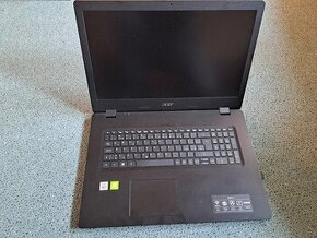 Prodám NB ACER Aspire 3, displej 17,3´´