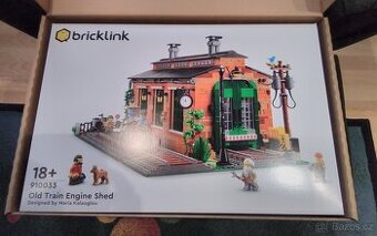 Lego 910033 Old Train Engine Shed - 1