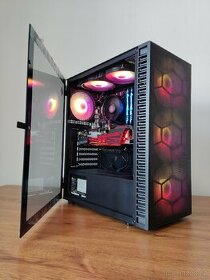 Herní PC: RTX 3060 12gb, Ryzen 5 5500, 1tb M.2 ssd, ZÁRUKA