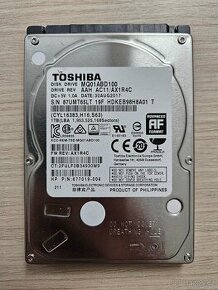 Toshiba 1 TB 2,5" SATA pevný disk MQ01ABD100