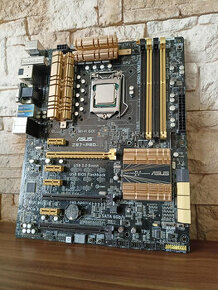 ASUS Z87-PRO WIFI - Intel Z87, socket 1150 + CPU i5-4460