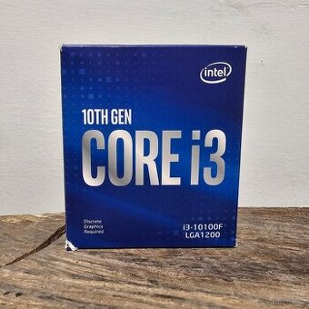 Intel Core i3-10100F, socket 1200, Comet Lake - BOX - 1