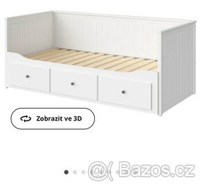 IKEA Hemnes rozkládací postel - bílá