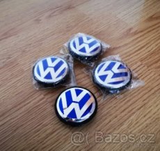 středové krytky VW 56mm 65mm 69mm modré červené pokličky