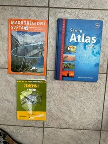 Učebnice + atlas do geografie