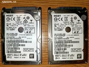 HDD 2,5" HGST 1TB 7200 5400 externí box USB 2.0 - 1