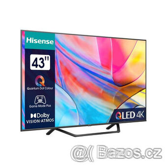 Hisense 43A7KQ 43" 108cm, Direct LED, Dolby Atmos, Wi-Fi