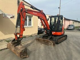 Pásový bagr Kubota U55-4,2900 mth.,prodloužené rameno,KLIMA - 1