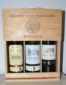 Víno - francouzské medailové z Bordeaux - 1