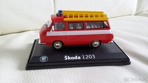 Škoda 1203 1974 Hasiči Abrex 1:43