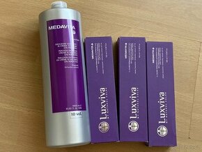 Medavita Barva Luxviva + oxidační emulze 1000ml - 1