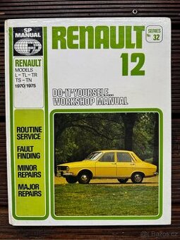 RENAULT 12 R12 Dacia originální montážní manualy servisní