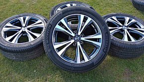 18 originál NISSAN Qashqai 5x114,3 letní 215/55 R18 TMPS