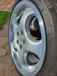 NOVÁ sada ALU 5x100, r16.pneu 205/45/16