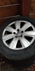 ALU Audi + zimní pneu Michelin 225/55/16