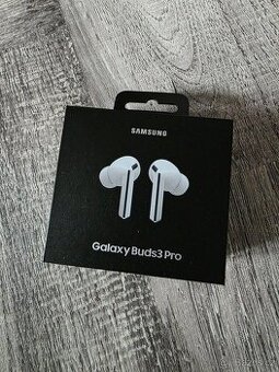 Nová Samsung Galaxy Buds3 Pro, bílá, v záruce