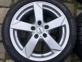 Alu kola RIAL 17" 5x112 zimní PIRELLI 205/50R17 WV ŠKODA