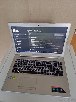 Lenovo IdeaPad 510-15IKB stříbrná barva