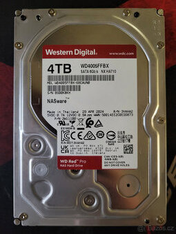 WD RED PRO 4 x 4TB