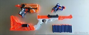 Nerf - set pistolí (prodám případně i jednotlivé kusy)