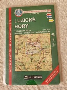 Turistická mapa Lužické hory