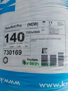 Tepelná izolace Knauf NatuRoll Pro 140 mm (6,60 m2/bal.)