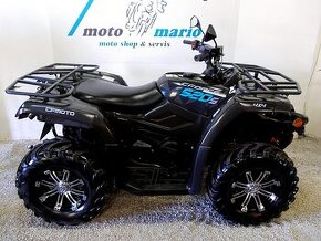 CFMoto CForce X520S jen 4.tis.KM bílá SPZ Perfektní STAV