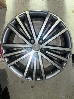 Original alu kola SKODA 5x112 18” 19” poskozene - 1