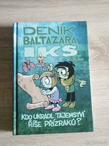 KNIHA DENÍK BALTAZAR IKS II-KDO UKRADL TAJEMSTVÍ ŘÍŠE PŘÍZRA