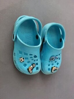 Dětské gumové boty typu Crocs, vel. 25 - 1