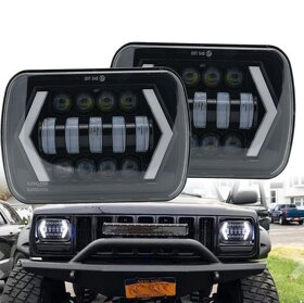 Hlavní led světlomety Jeep YJ, XJ, MJ - více typů