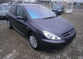 Peugeot 307 1.6i 80kw,Digi klima benzín manuál 80 kw