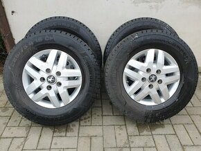 Alu kola 5x130 r16 6j et68 pneu letni 225/75/16CP - 1