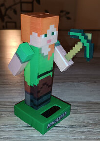 Minecraft solární figurka Alex - 1