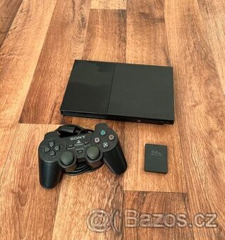 Sony Playstation 2 Slim (SCPH-90004) + ovladač