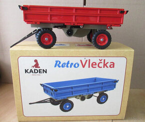 KDN Kaden vlečka za traktor Zetor - červená