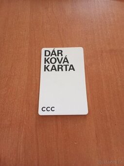 Dárková karta na 800 kč do CCC - 1