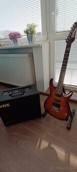 Prodam kyt.kombo Vox VT40X+ kytara Ibanez Gio