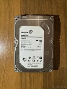 HDD Seagate Barracuda 1 TB, SATA, 3,5” - 1