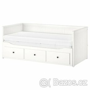 IKEA Hemnes rozkládací postel + 2 matrace - 1