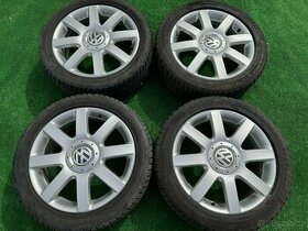 Originál alu kola Vw Golf, Touran 5x112 R17 - 1